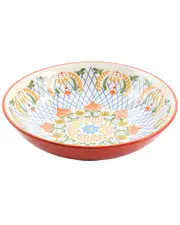 Laurie Gates Tierra Hand Painted Pasta Bowl