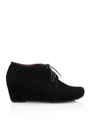Rouge Wedge Boot--ZEN-ROUGE