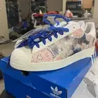 adidas Superstar x Atmos Sneakers Men’s 10 Multicolor/White 2021 Mt. Fuji GX7791