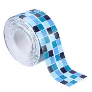 Caulk Tape 1.5" x 16 Ft, Self Adhesive Sealing Tape Waterproof Dark Blue