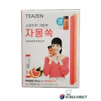 在飛比找蝦皮購物優惠-韓國直送 TEAZEN 康普茶 葡萄柚口味+杯子 5gx30