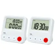 Alarm Clock 24 Hours Kitchen Digital Timer Alarm Clock Large LCD Display Clock