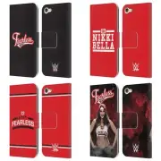OFFICIAL WWE NIKKI BELLA LEATHER BOOK WALLET CASE COVER FOR APPLE iPOD TOUCH MP3