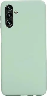 [Generic] Case for Samsung Galaxy A13 5G/Samsung Galaxy A04s, Liquid Silicone Protective Phone Case for Samsung Galaxy A13 5G/Samsung Galaxy A04s with Silicone Lanyard, Slim Thin Soft Shockproof Green