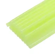 Mini Hot Glue Sticks for Glue Gun 8-inch x 0.28-inch Luminous Yellow 30Pcs