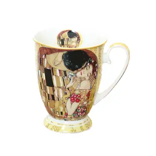 【Royal Duke】油畫系列骨瓷皇室杯365ML(多款任選 大容量 馬克杯 骨瓷 咖啡杯 杯子 水杯 杯 梵谷 莫內)