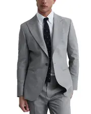 Reiss Arrow Wool-Blend Suit Jacket