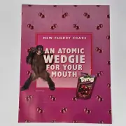 Tang Juice Cherry Craze Atomic Wedgie Print Ad/Poster Promo Art