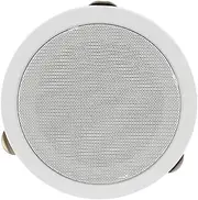 Built-in Speaker for Ceiling Wall Round 179 mm 80 Watt Installation Depth 53 mm Speaker White