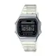 【CASIO 卡西歐】復古潮流方形經典電子腕錶-透銀款/A168XES-1B/台灣總代理公司貨享一年保固
