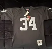 Mitchell & Ness NFL Legacy Jersey Bo Jackson Raiders Stitched NWT (44 Large)