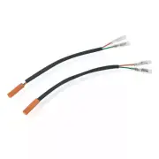 Pair Turn Signal Wiring Adapter Plugs Fit for Kawasaki EX250 Ninja 250R 2006-12