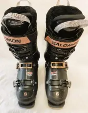 Salomon Women's S/Pro Alpha 90 GW Snow Ski Boots Rose Gold Metallic 26.5 NEW