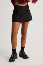 [Factorie] Factorie - Milly Mini Skort - Black 10 BLACK