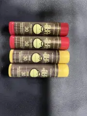 4 Pack SUN BUM WATERMELON And MANGO SPF 30 Full Size CHAPSTICK SEALED