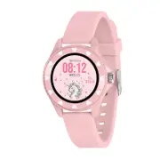 Tikkers Time Series 34 Smart Watch Smart Watch w/ Adjustable Straps - Pink