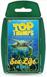 Sea Life In Danger Top Trumps Card Game