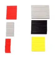 10x2L, 10x3L, 10x4L, 10x5L, 10x6L and 10x7L LEGO axle various colors - New parts