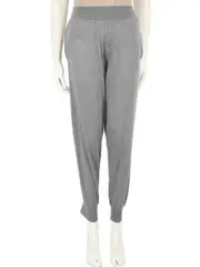 Grey Wool Knitted Trousers