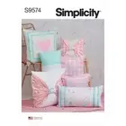 NEW Simplicity S9574 Pillows & Decorative Cushions Pattern By Spotlight