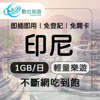 在飛比找鮮拾優惠-【數位旅遊】 印尼上網卡8天．每日1GB 降速吃到飽