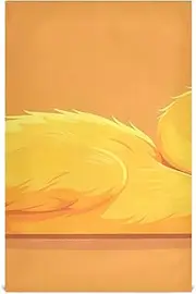 RPLIFE Yellow Duck Sleeping Dish Towels for Drying Dishes, 28x18 Bulk Hand Towels Cute Kitchen Towels