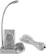 Window Intercom Speaker, Counter Intercom Microphone, Intercom System for The Business/Bank/Office/Hospital/Station/Catering/Ticket Window