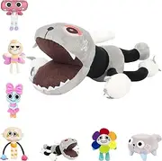 Dandy's World Plush Toy, 13.78 Inches/35 cm Dandy Horror Games Plush, Dandy Flower World Plush Toy, Dandy Scary Game Plush Toy, Stuffed Plush Animal Doll Pillow for Boys and Girls Party,