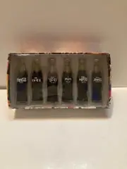 NEW Vintage 1999 International Coca Cola Miniature Contour Bottle 6 Piece Set