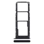 For Samsung Galaxy A05 SM-A055 COMPATIBLE SIM + SIM Card Tray + Micro SD Card Tray Black