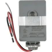 Photocell Thermal Type Light Sensor Stem Mount Dusk to Dawn Hardwired Switch