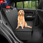 Dog Car Seat Hammock – Waterproof, Nonslip & Scratchproof (Black)