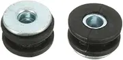 GLEAVI 1 Set Motorcycle Buffer Grommets Absorption Rubber Rings for Damping and Gasket Replacement for Motorbike and Electrocar Maintenance Compact and Portable Design