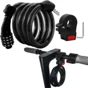 E Scooter Lock,Bike Lock Combination Lock Cable Compatible for Xiaomi