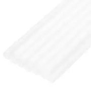 12pcs Mini Hot Glue Sticks for Glue Gun 0.43"x8" Milky White
