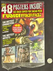 Sealed Wizard Magazine 2004 Postermania! 48 Posters! Marvel! Dark Horse! TopCow!