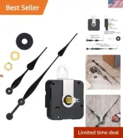 Durable High Torque Quartz Clock Mechanism and 12-Inch Hands Set for Wall Clocks