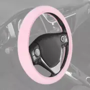 Sharper Image Cute Baby Color Comfort Grip Leather Steering Wheel Cover Blue