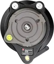 Manfrotto 438 Compact Leveling Head - Ball Camera Leveler - Supports 33 lb (15kg)
