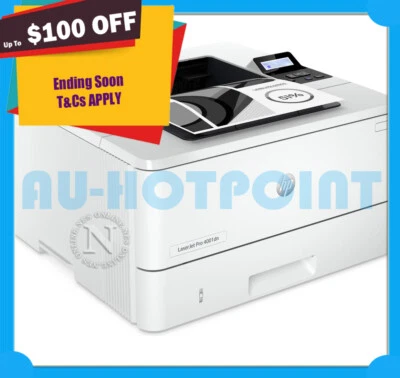 HP LaserJet Pro 4001dn Black &White Laser Network Printer+Duplexer 38PPM 2Z600F