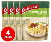 4 x Continental Pasta & Sauce Macaroni Cheese 105g