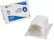 Dynarex Krinkle Gauze Roll Sterile Wound Bandage First Aid 4.5"x4.1 yd - 4 Rolls