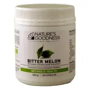 Nature's Goodness Bitter Melon Metabolic Health Capsules 500 mg 365 Capsul
