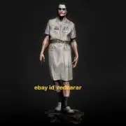 1/6 32CM Clown 3D Print Figure Model Kit Unpained Unassembled Garage Kits GK
