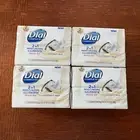 Dial 2 in 1 Soap Coconut Milk Moisturizing & Antibacterial 3.2 oz Bars 4/2 packs
