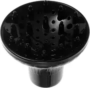 BESTYASH Large Hair Diffuser for Hair Dryer Professional Styling Tool for Home Use Airflow Compatible with Nozzle Black