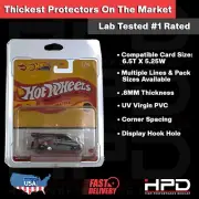 100 PACK HPD PROTECTOR CASE PREMIUM RETRO/POP CULTURE HOT WHEELS .8MM HEAVY DUTY
