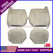 For 2002 Cadillac Escalade Driver & Passenger Bottom & Lean Back Seat Cover TAN