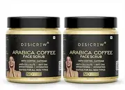 Arabica Coffee Face Scrub With Coffee, Caffeine And Cocoa Butter For Face 200 Gm Scrub (200 g)