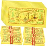 Operitacx 350 Sheets Cultural Ritual Paper Heaven Bank Note for Ancestor Worship Funeral Supplies